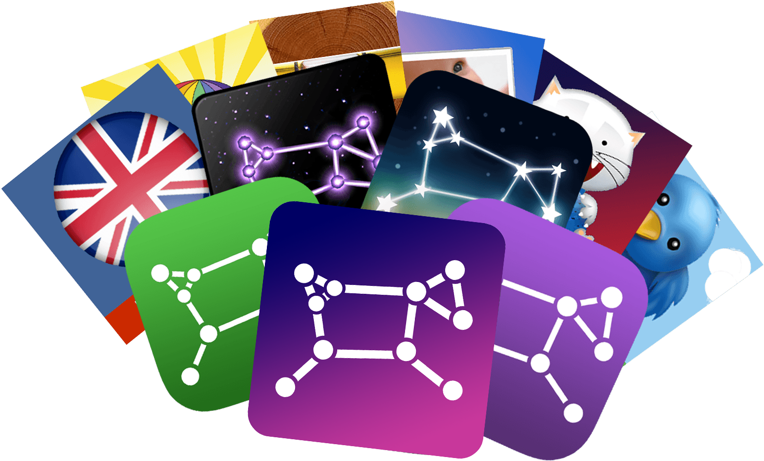 Night Sky app interface